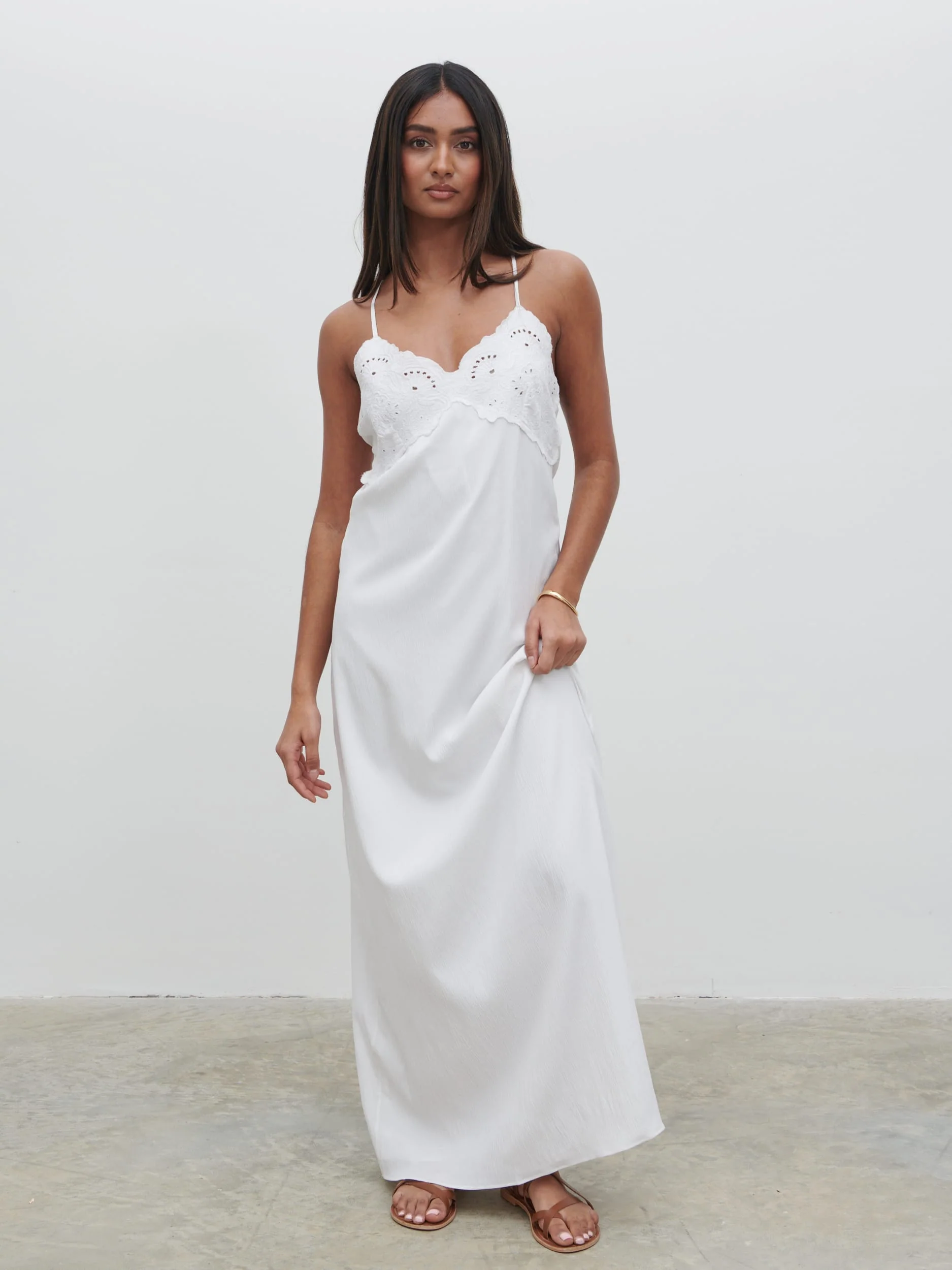 Davina Maxi Dress - Cream
